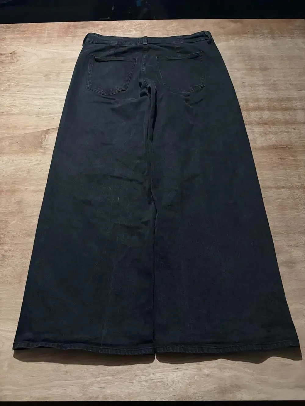 Universal Thread Women’s Size 14 Black High Rise Wide Leg Jeans Denim